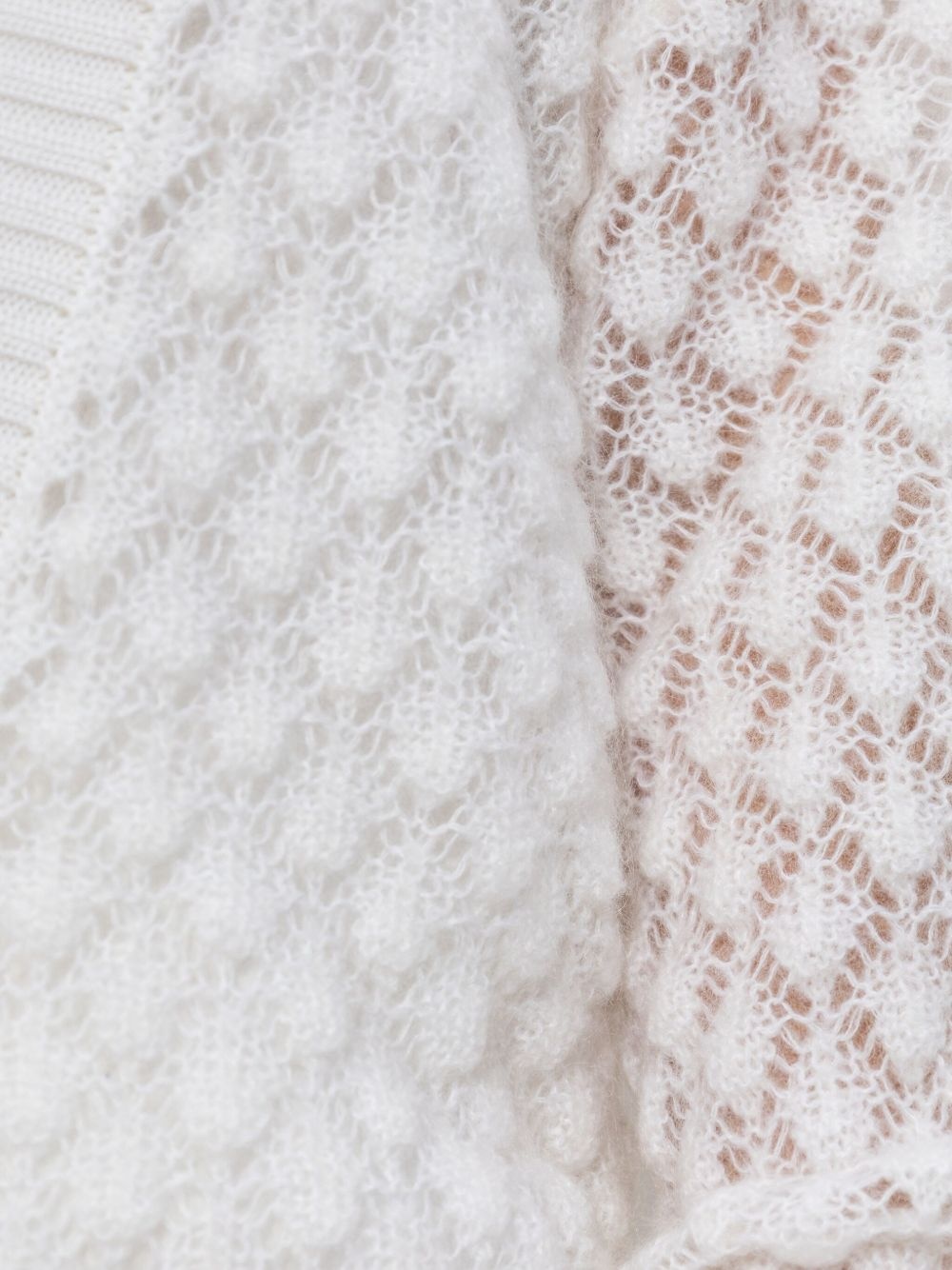 open-knit cardigan - 5
