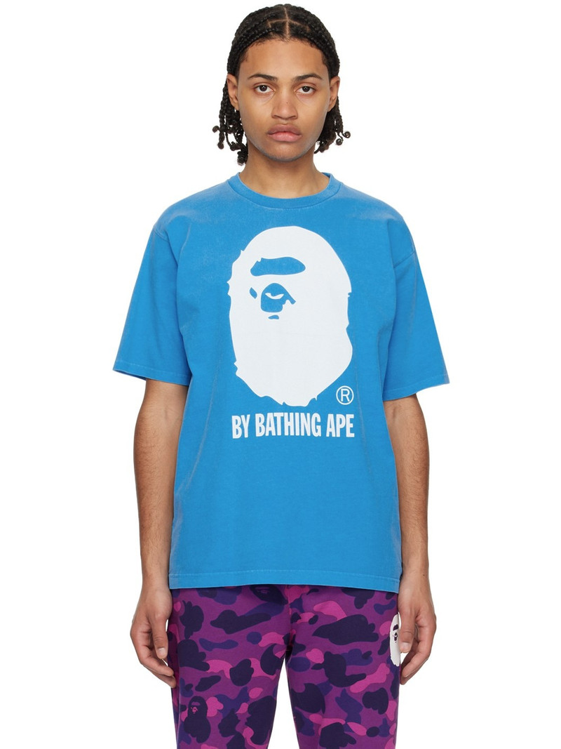 Blue Relaxed-Fit T-Shirt - 1