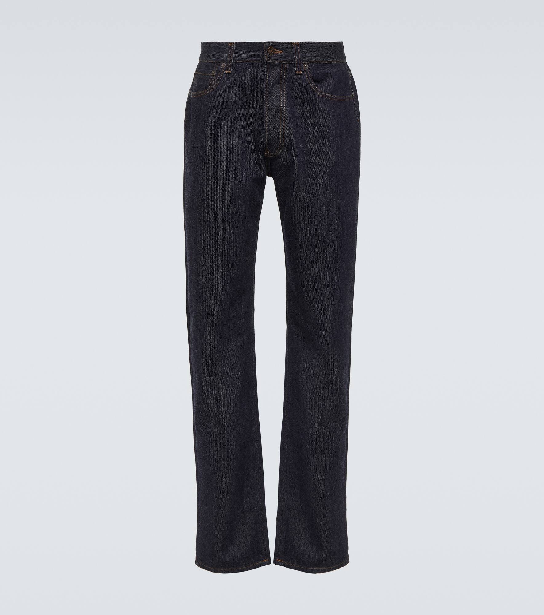 Kamen high-rise slim jeans - 1