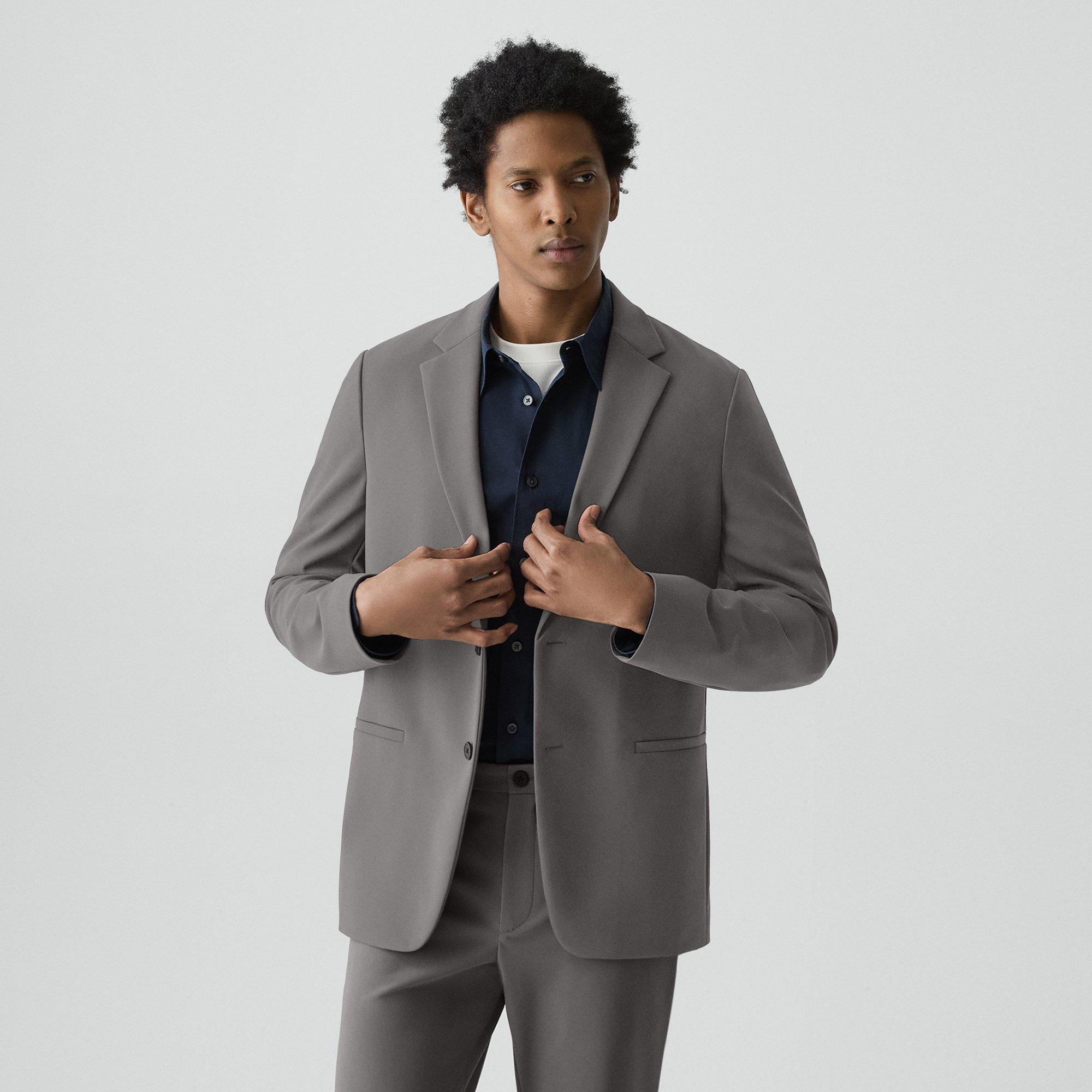 Clinton Blazer in Precision Ponte - 2