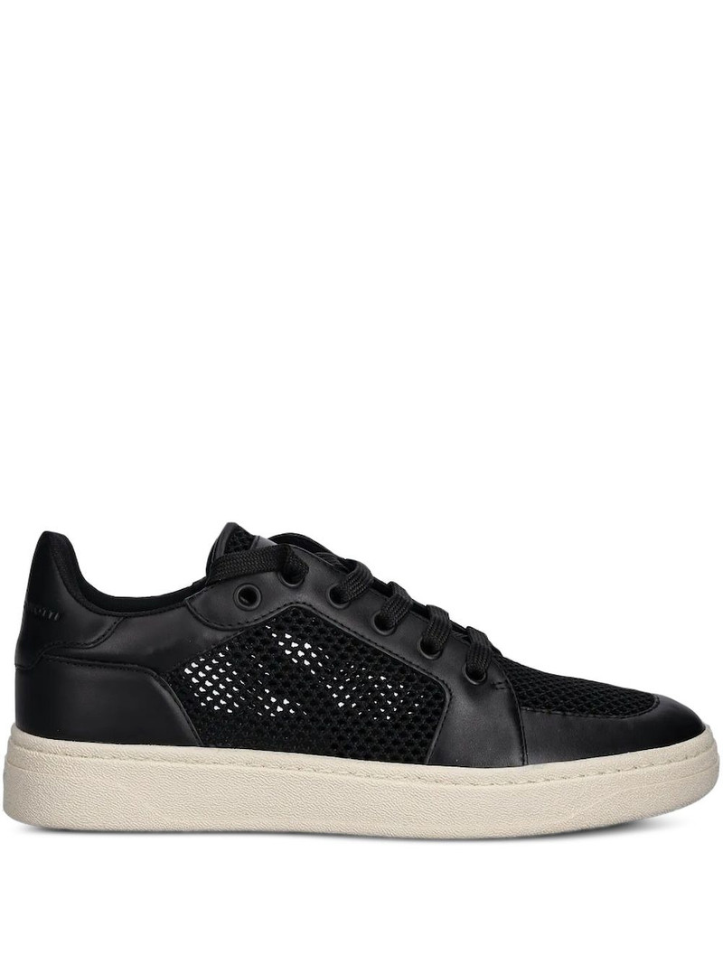 mesh-panelled sneakers 1