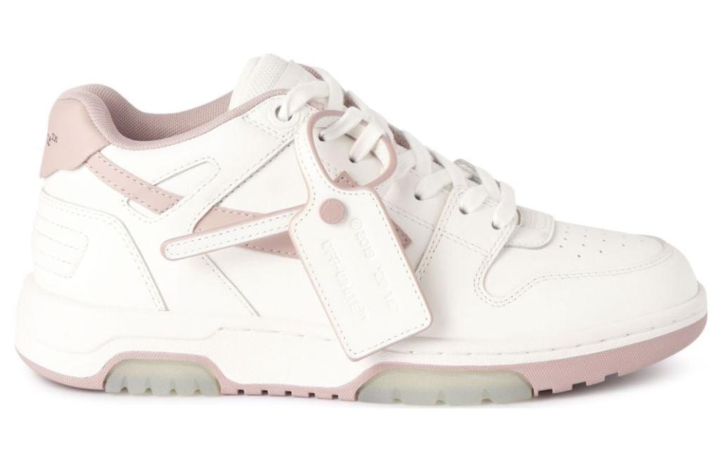 (WMNS) Off-White Out Of Office "Ooo" low-top Sneakers 'Pink White' OWIA259C99LEA0050130 - 3