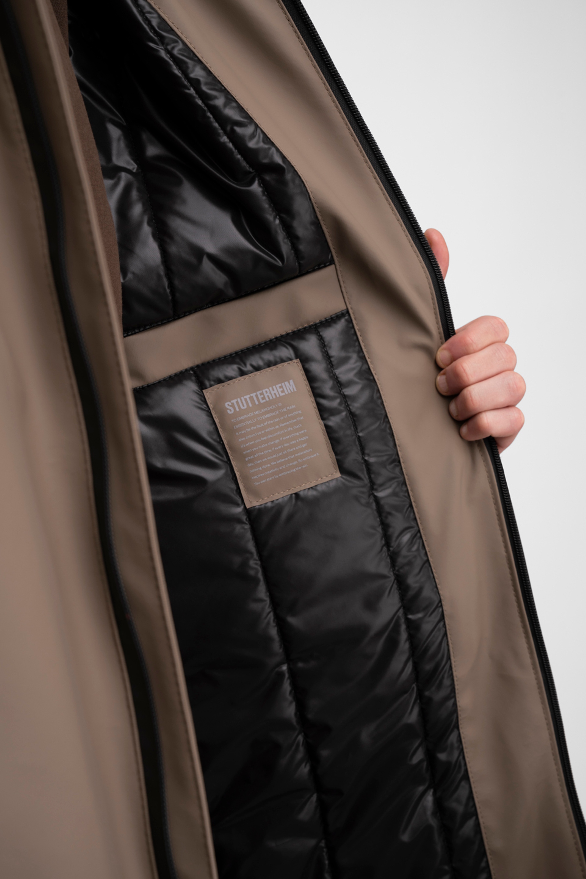 Stockholm Long Winter Jacket Mole - 11