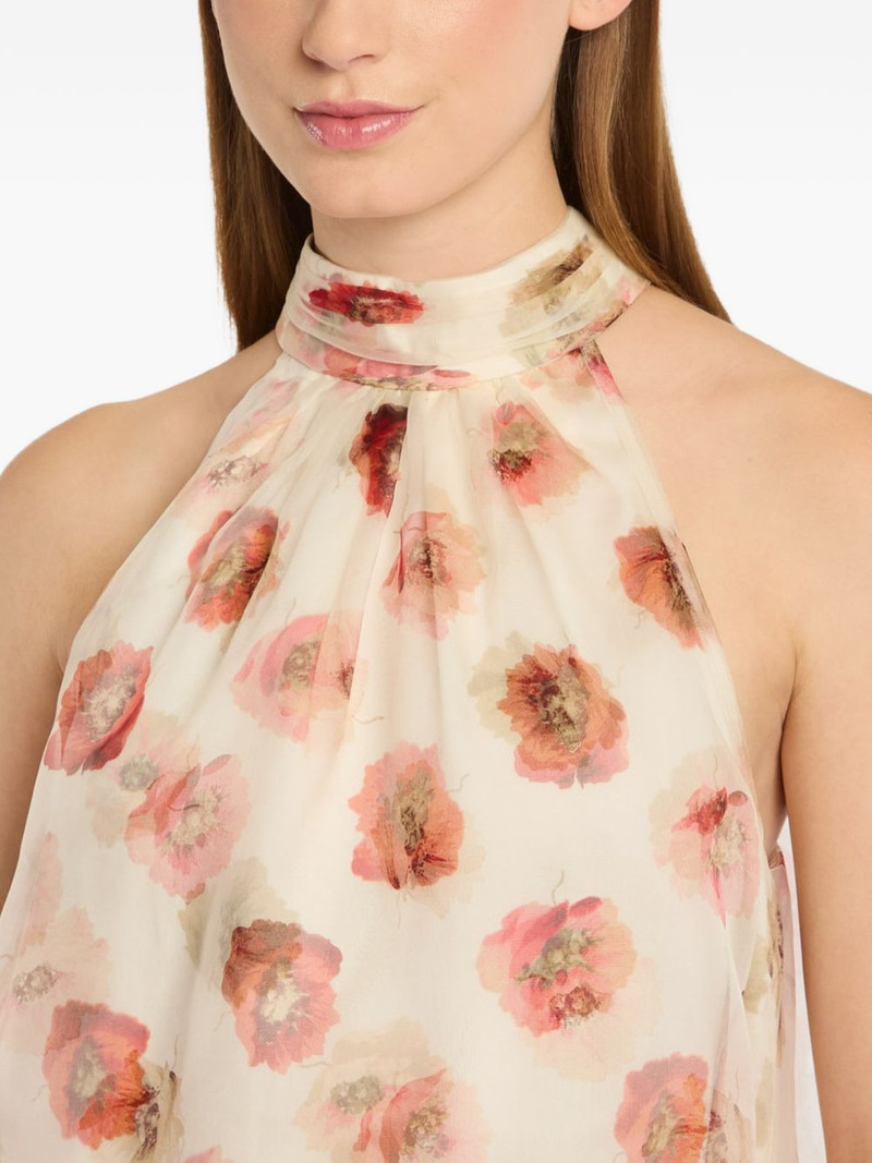 floral halterneck blouse 5
