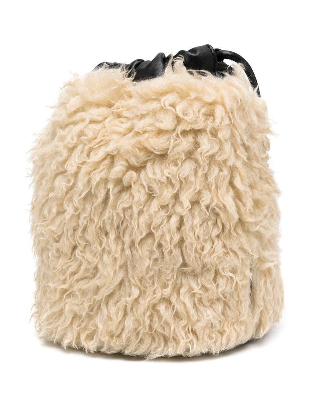 faux-fur bucket bag - 4