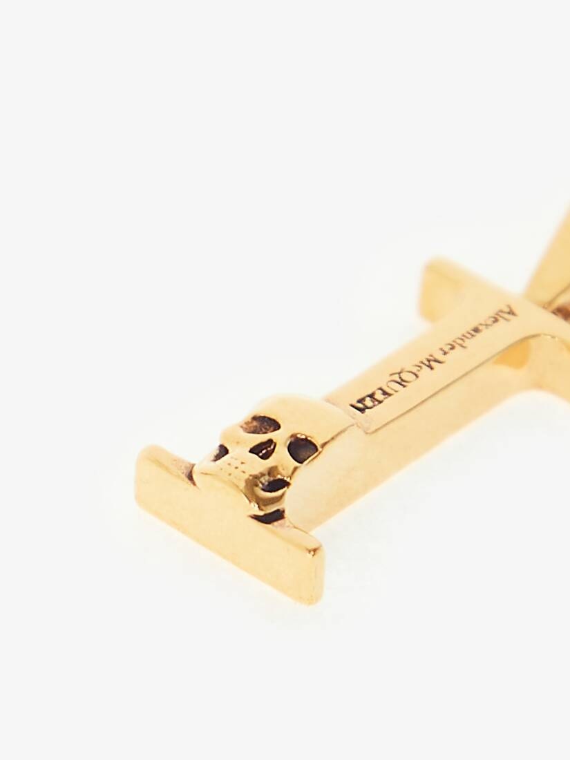 Alphabet Pendant in Antique Gold - 2