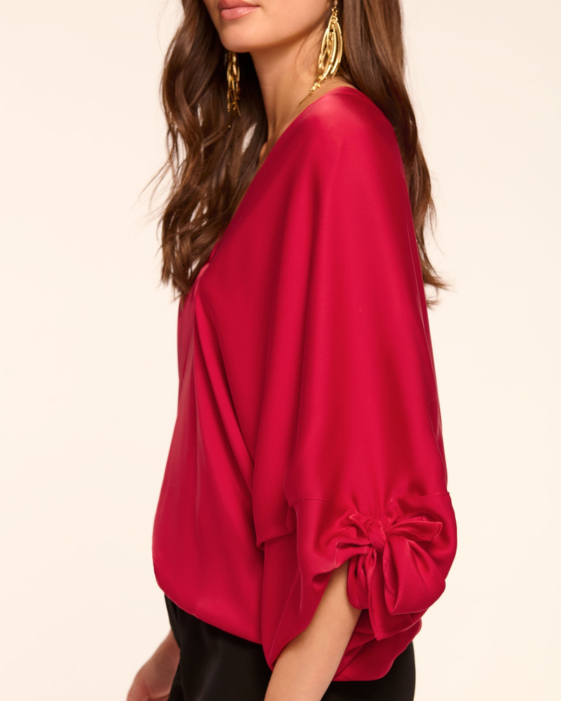 RAMY BROOK Krista V-Neck Blouse outlook