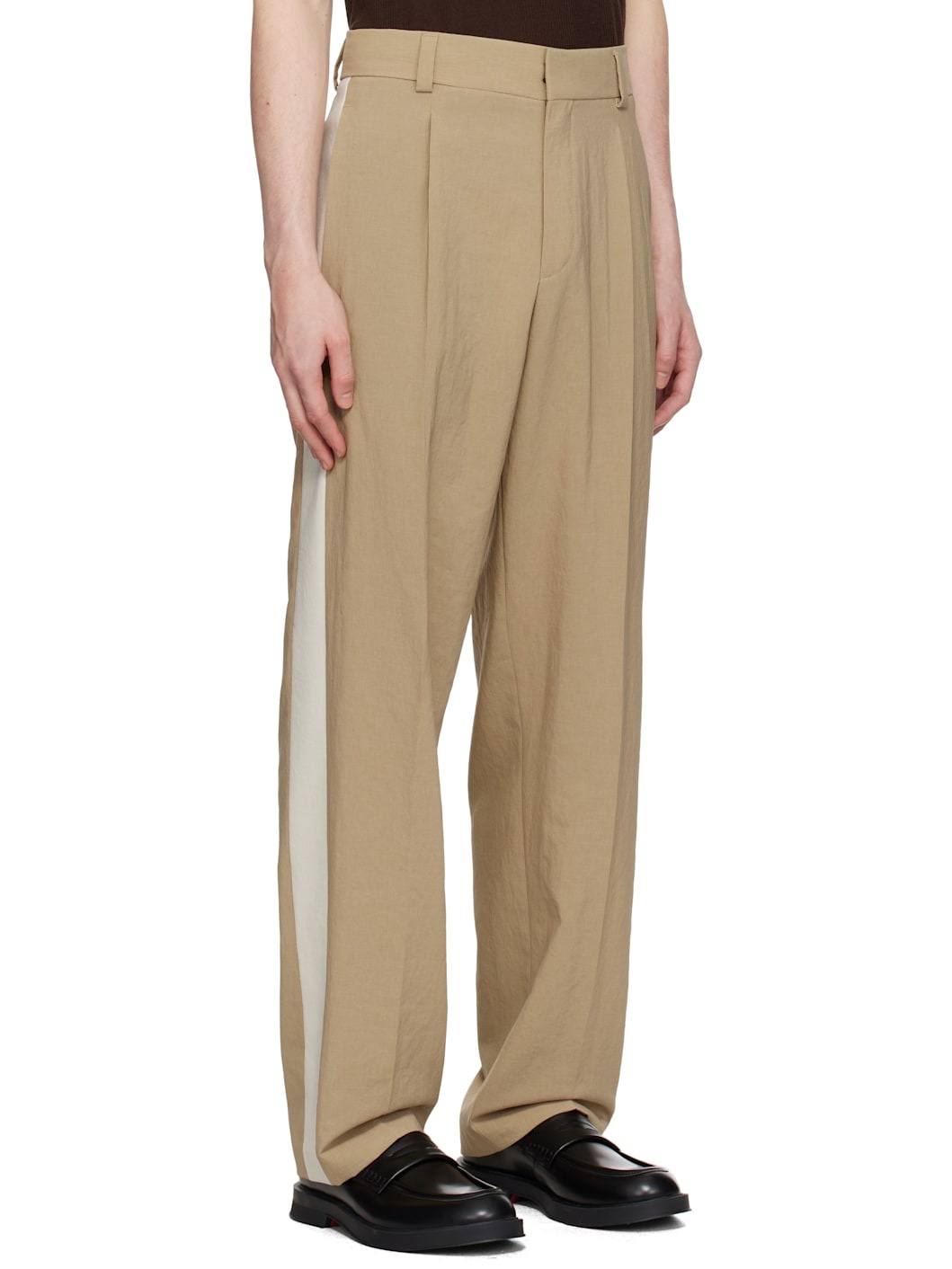 Beige Flips252F1 Trousers - 2