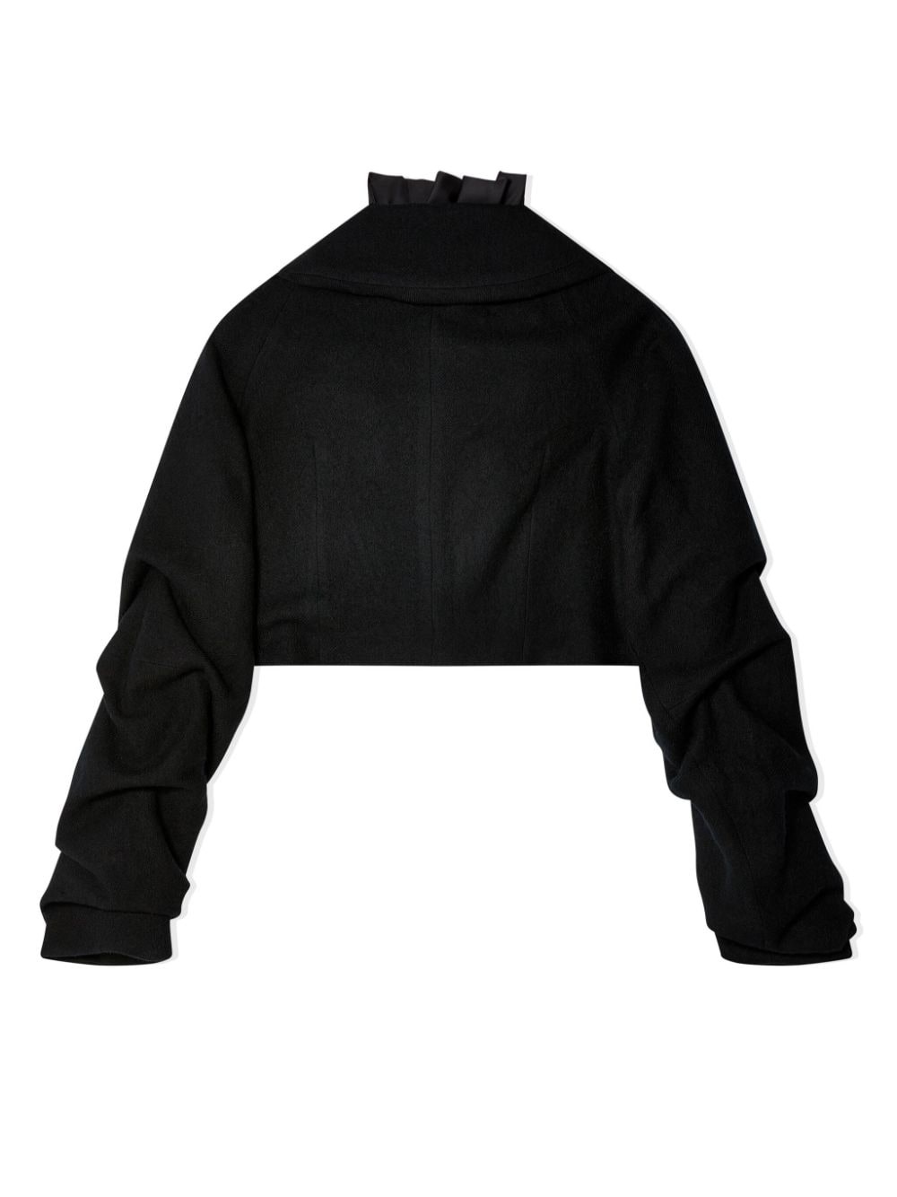 cropped jacket - 2