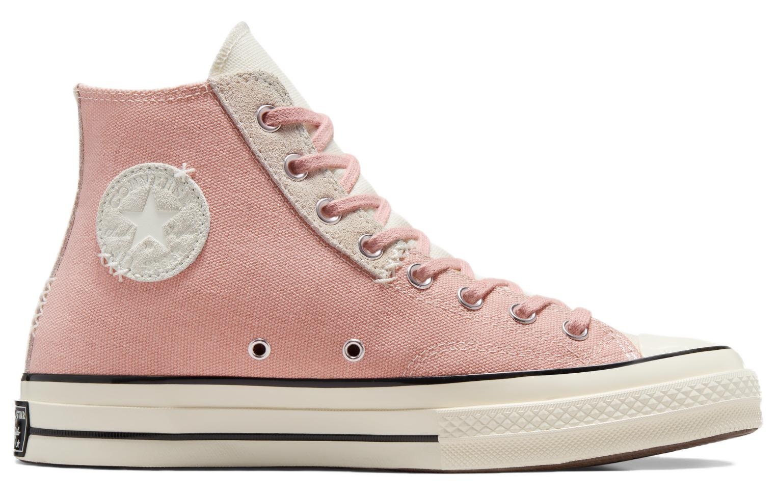 Converse Chuck 70s High Top Mix Materials Shoes 'Static Pink' A06538C - 2