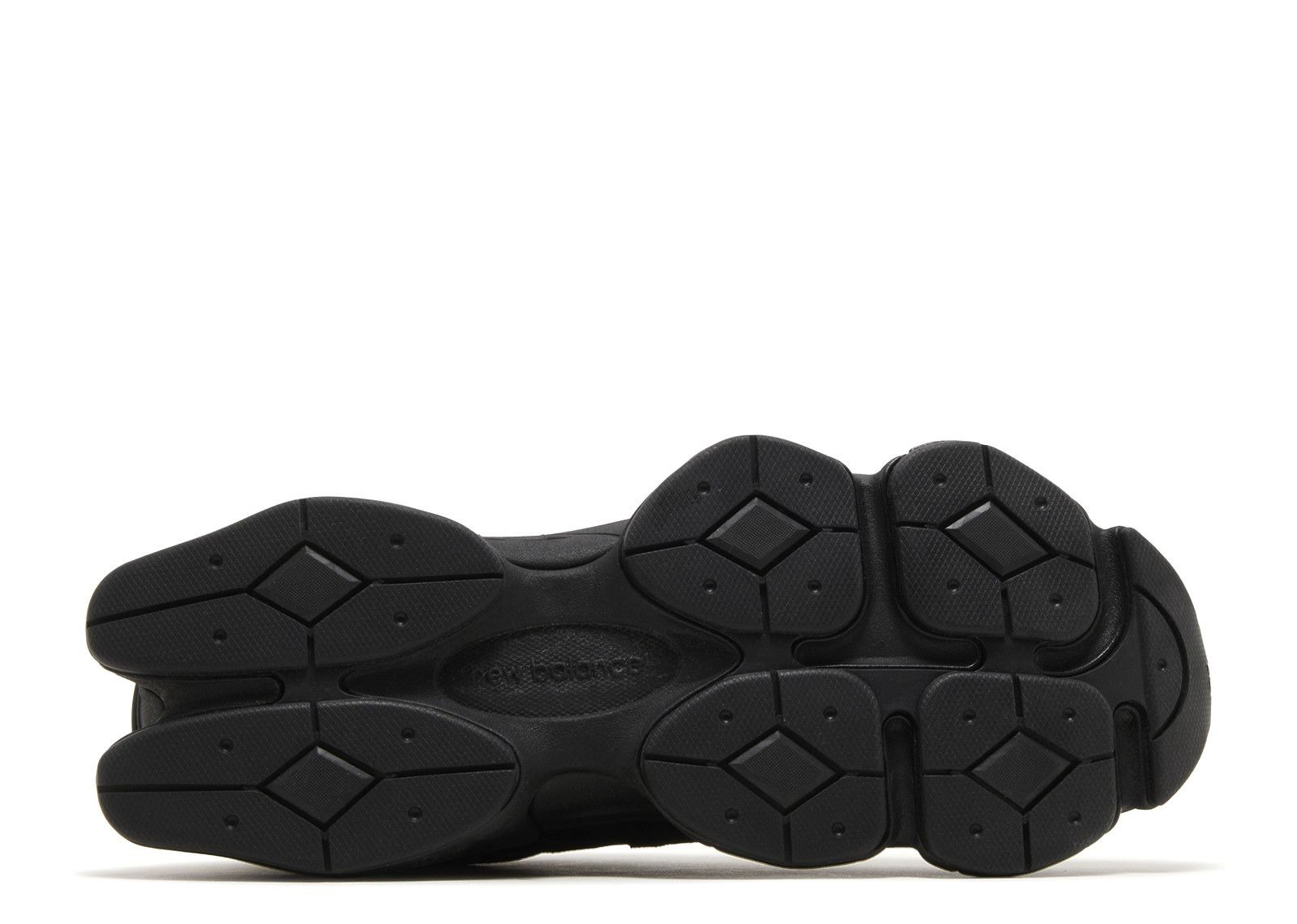 NEW BALANCE 9060 'TRIPLE BLACK SUEDE PATENT' - 4