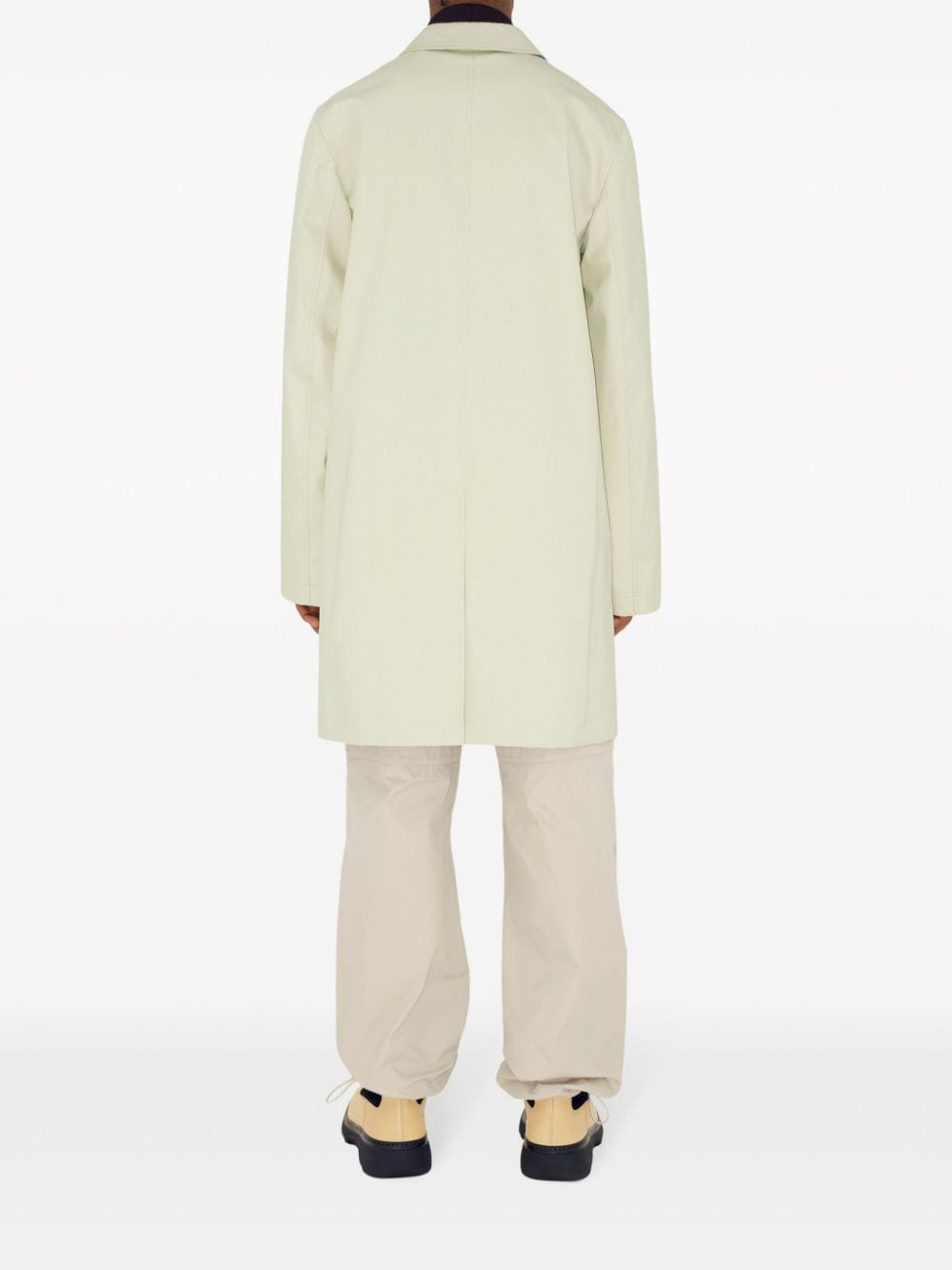 straight-leg drawstring trousers - 4