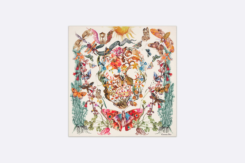 La Mort Tarot 70 Square Scarf 1