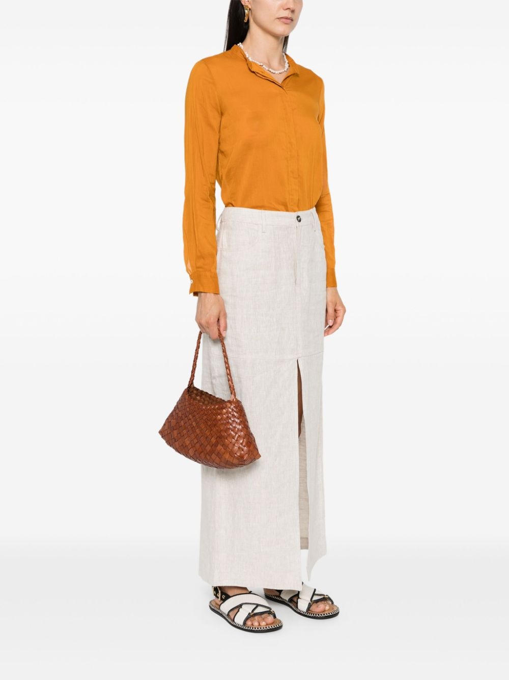 mini Rosanna leather tote bag - 2