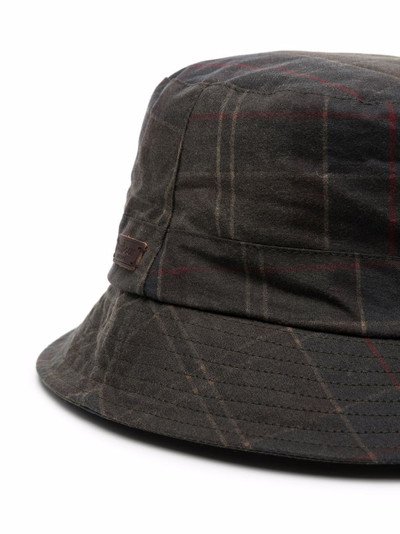 Barbour Darwen checked bucket hat outlook