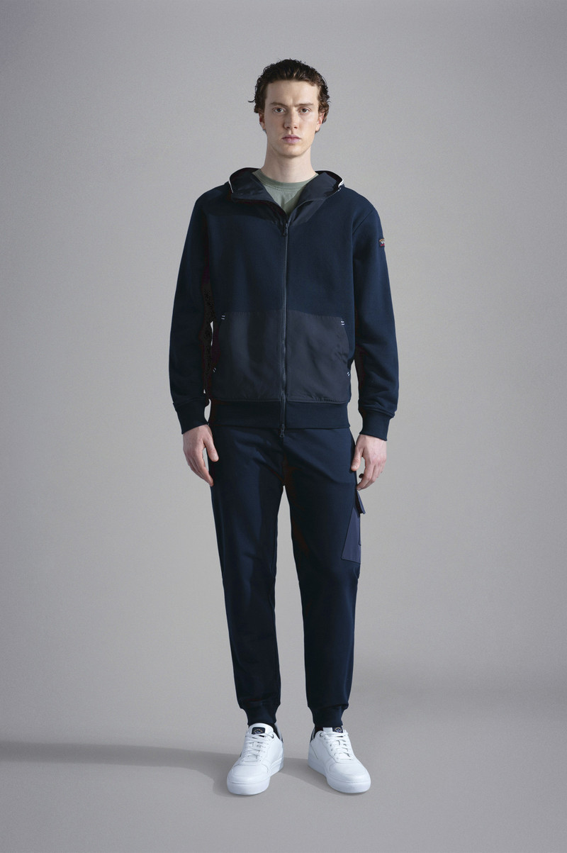 Paul & Shark STRETCH COTTON TRACK-PANTS WITH TYPHOON® INSERTS outlook