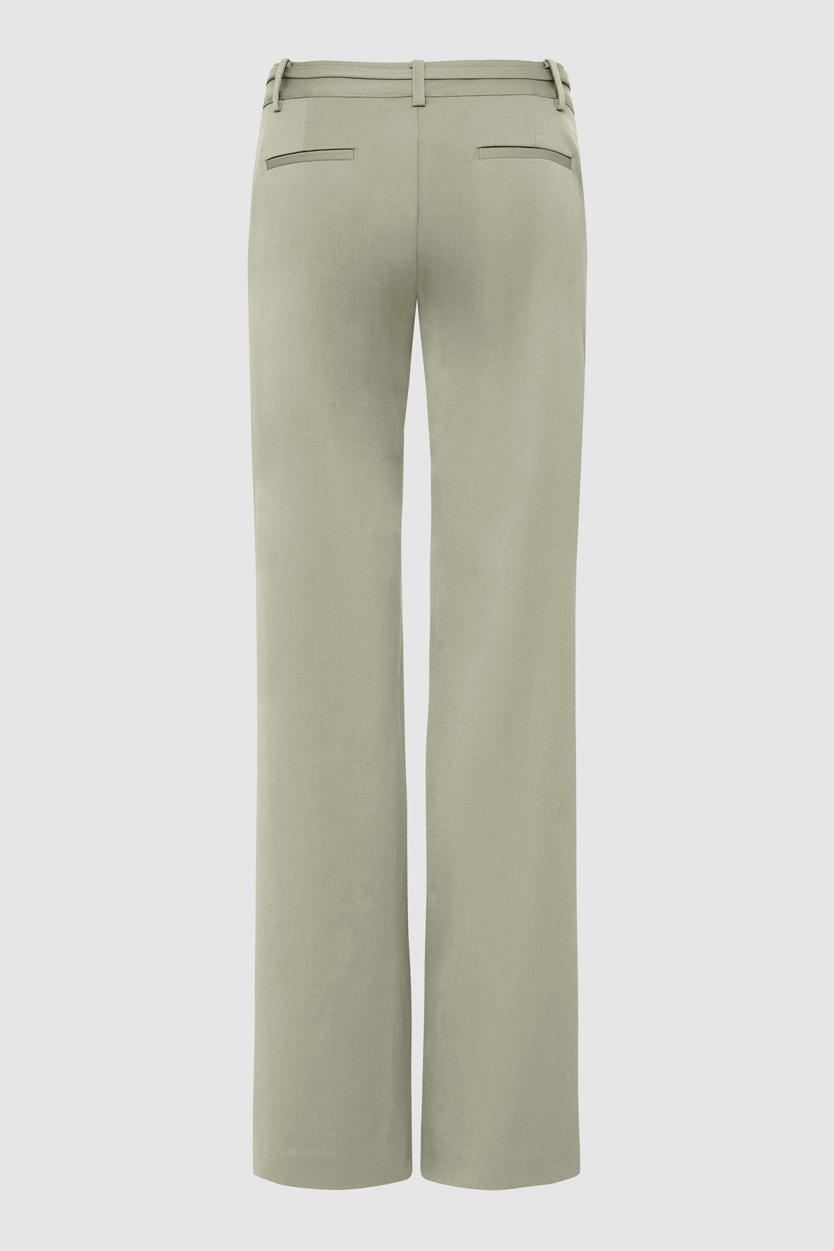 90s Panelled Pants - Moss Grey - 7