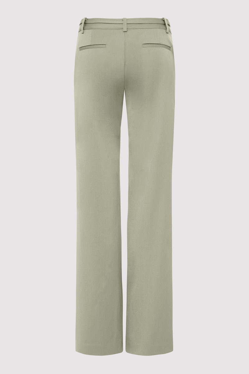 ST. AGNI 90s Panelled Pants - Moss Grey outlook