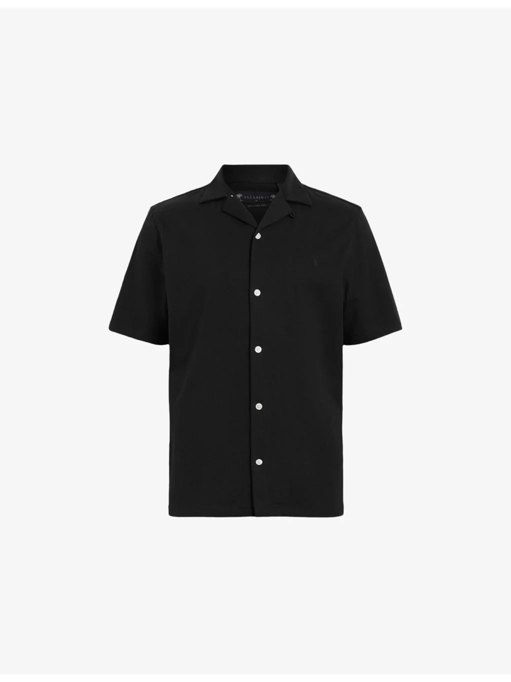 Hudson Logo-Embroidered Relaxed-Fit Cotton Shirt - 1