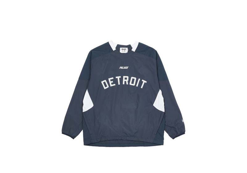 PALACE DETROIT TIGERS NEW ERA DRILL TOP NAVY - 1