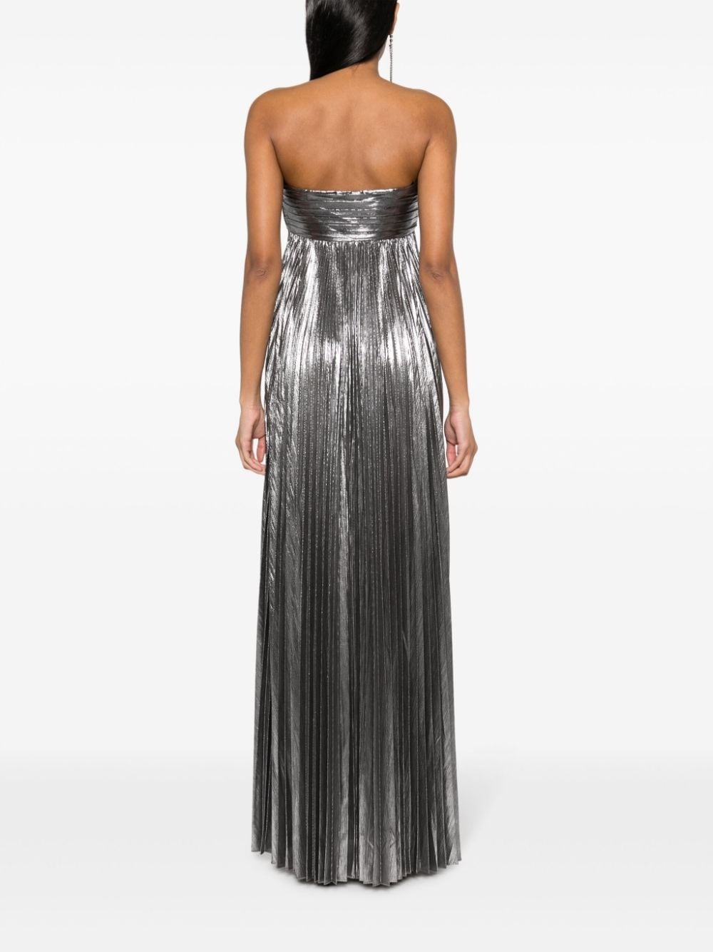 Zoa pleated maxi dress - 4