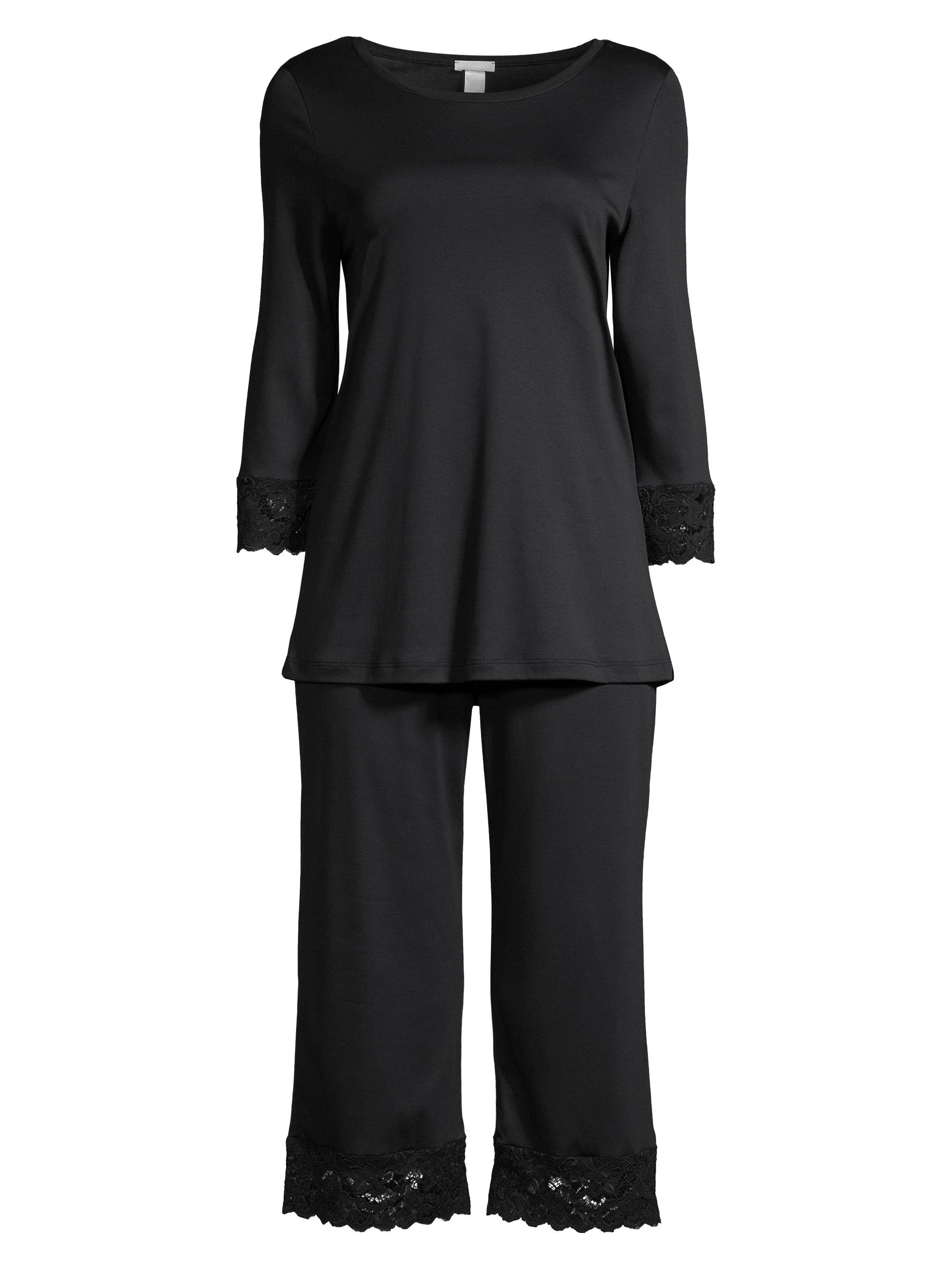 Women's Two-Piece Moments Pajama Set - Black - 1