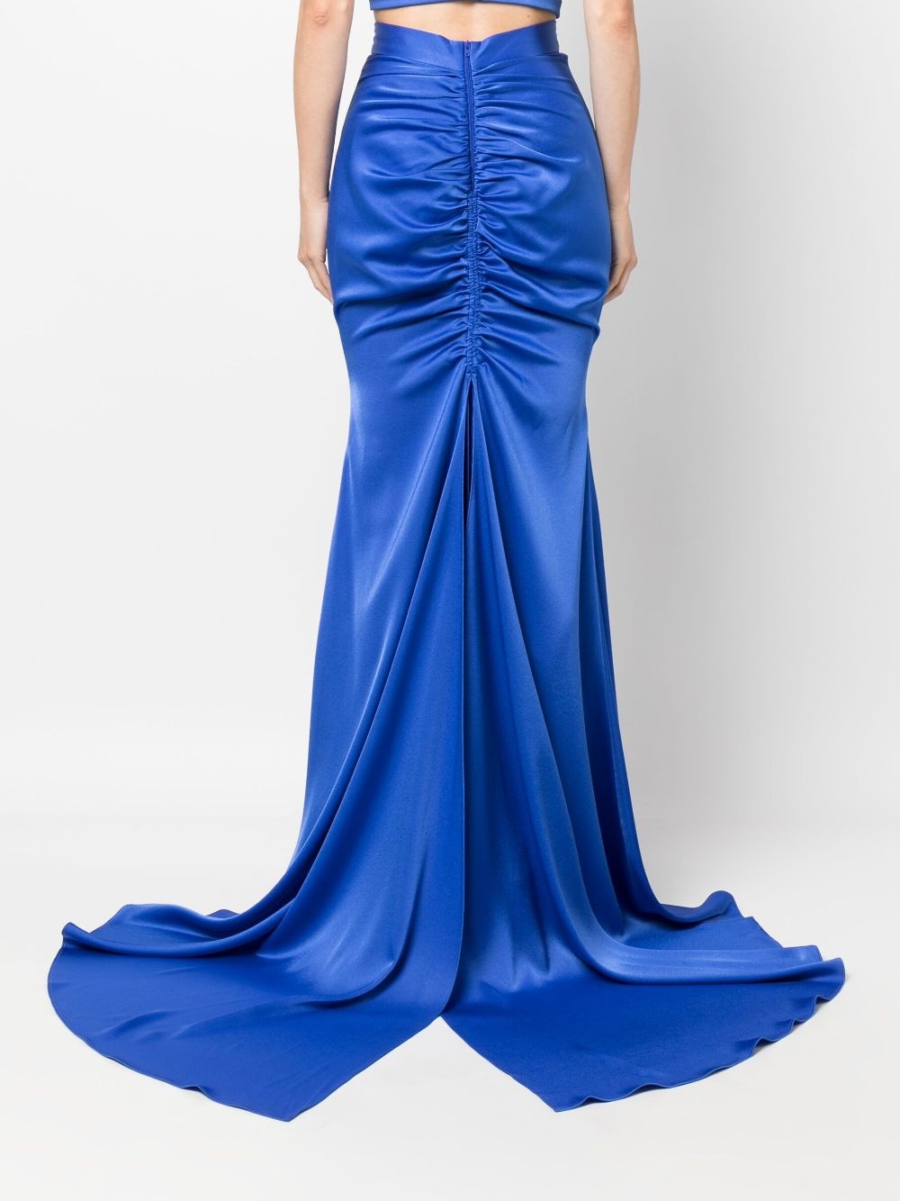 draped train skirt - 4