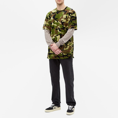 MASTERMIND WORLD MASTERMIND WORLD Camo Skull Velour Tee outlook