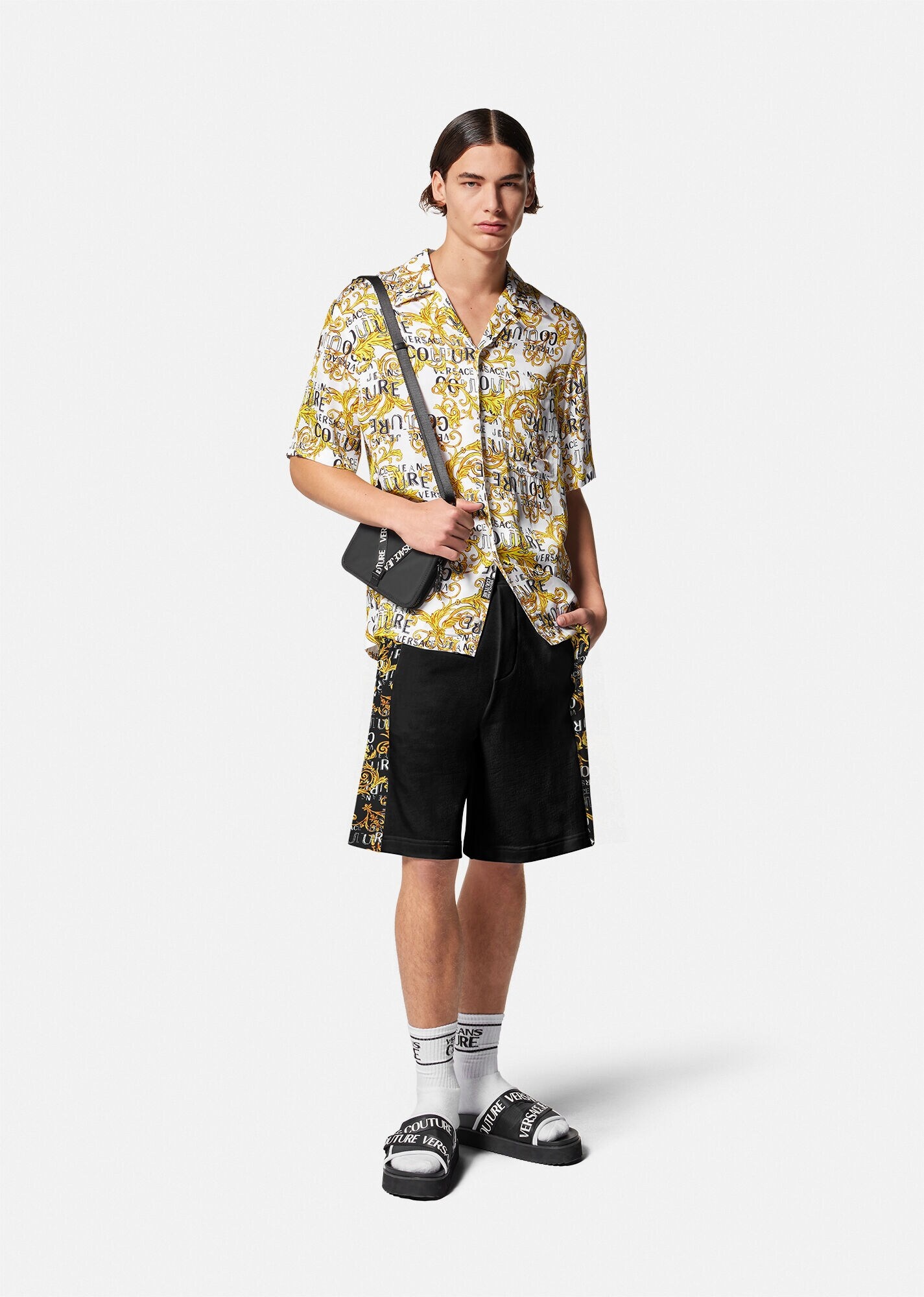 Logo Couture Sweat Shorts - 2
