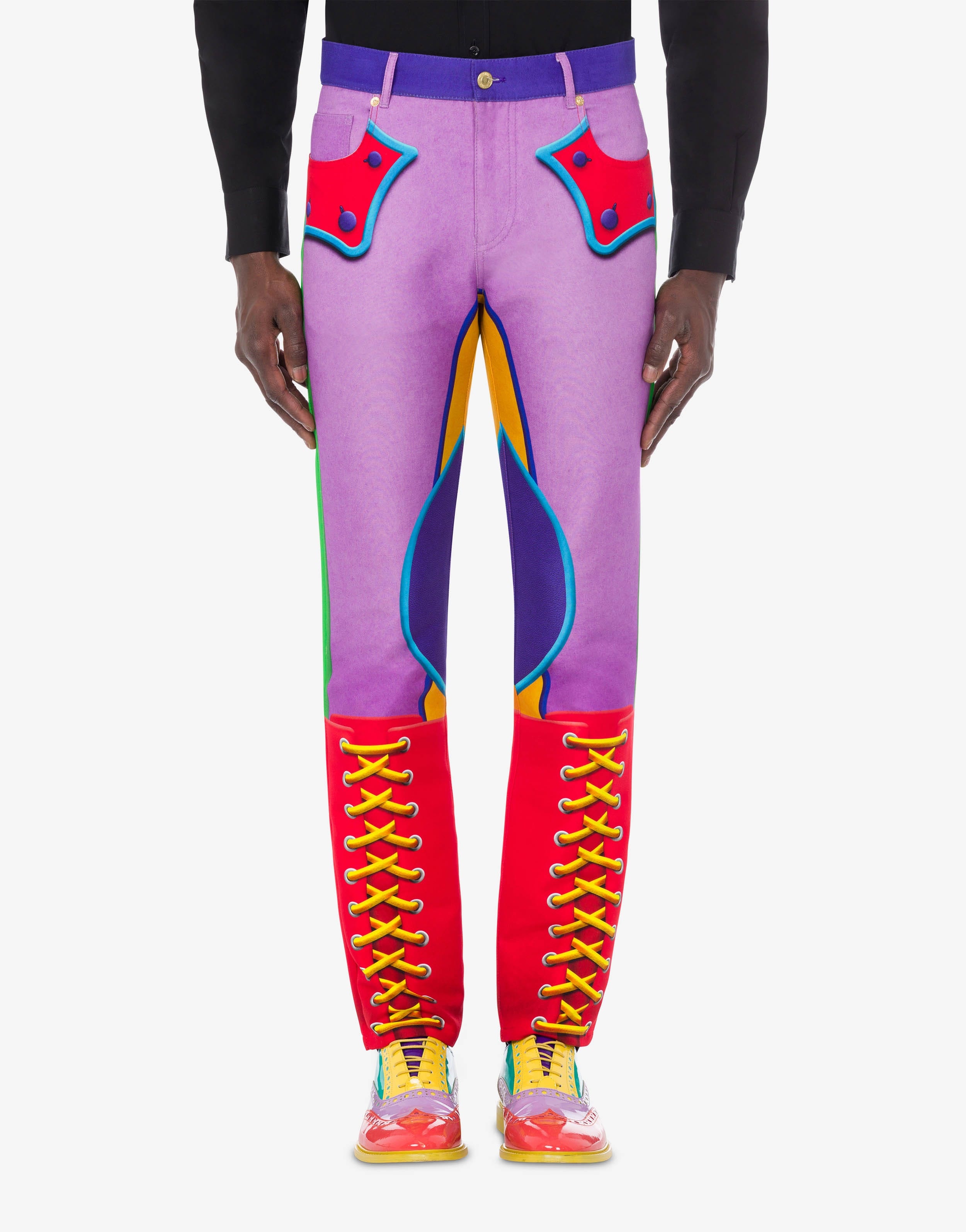 TROMPE L'ŒIL DUCHESSE TROUSERS - 2