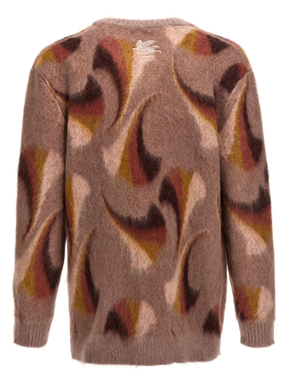 paisley-pattern cardigan - 2