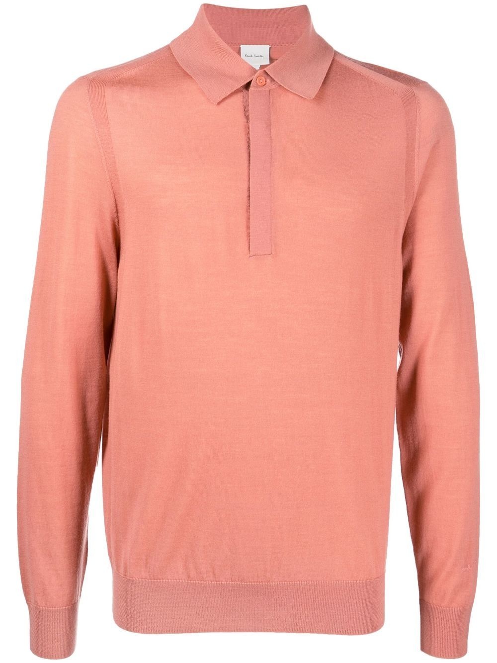 long-sleeved polo shirt - 1