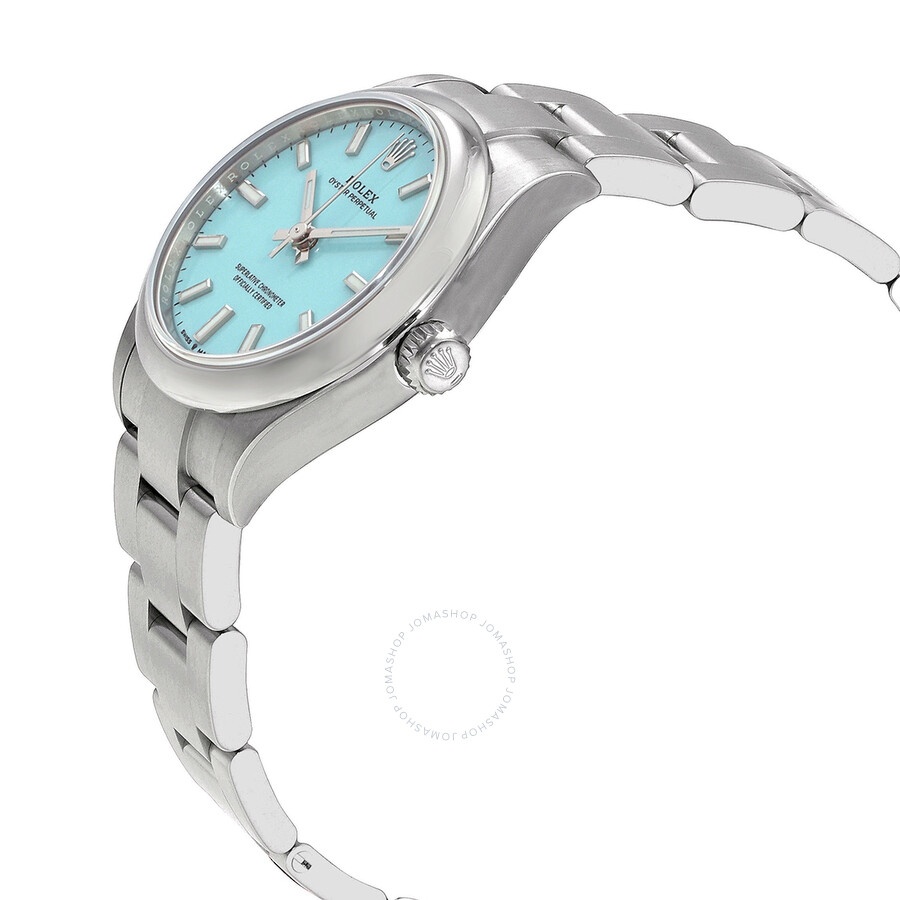 Rolex Oyster Perpetual 31 Automatic Chronometer Turquoise Blue Dial Ladies Watch 277200TQBLSO - 2