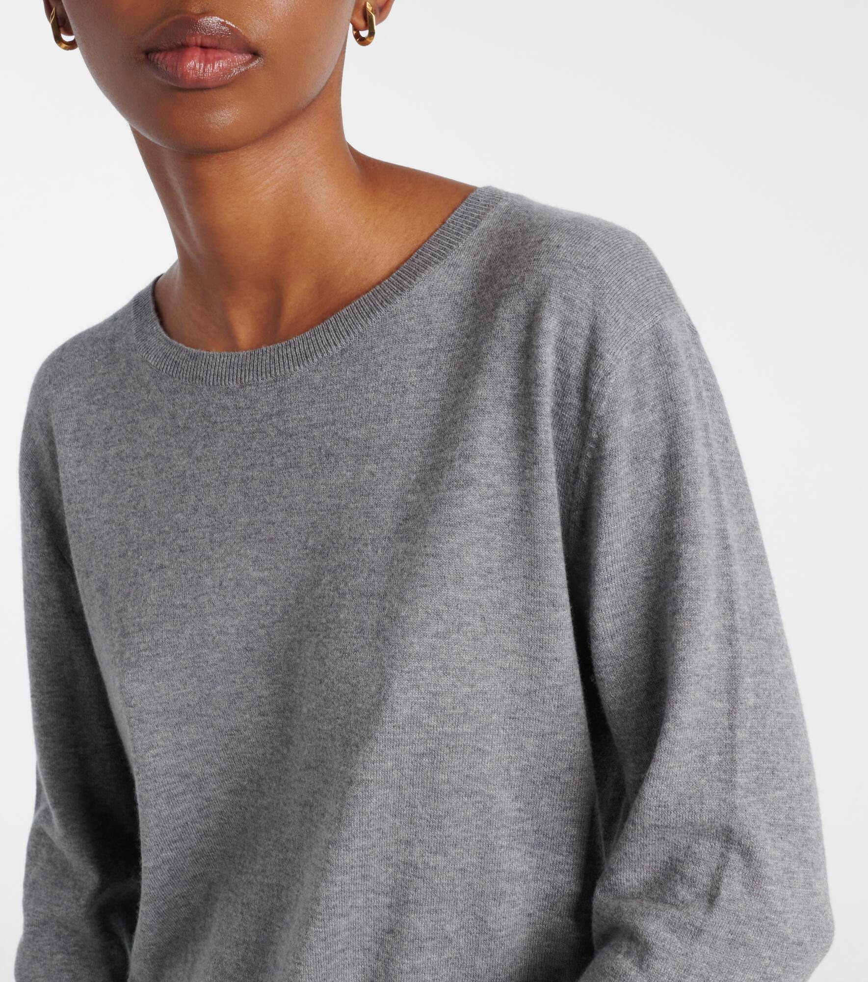Maurie cotton and cashmere sweater - 4