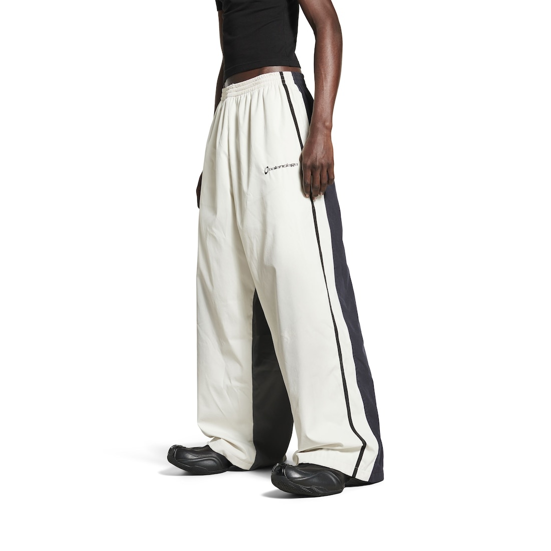Men's 50/50 Tracksuit Pants in White/grey - 5