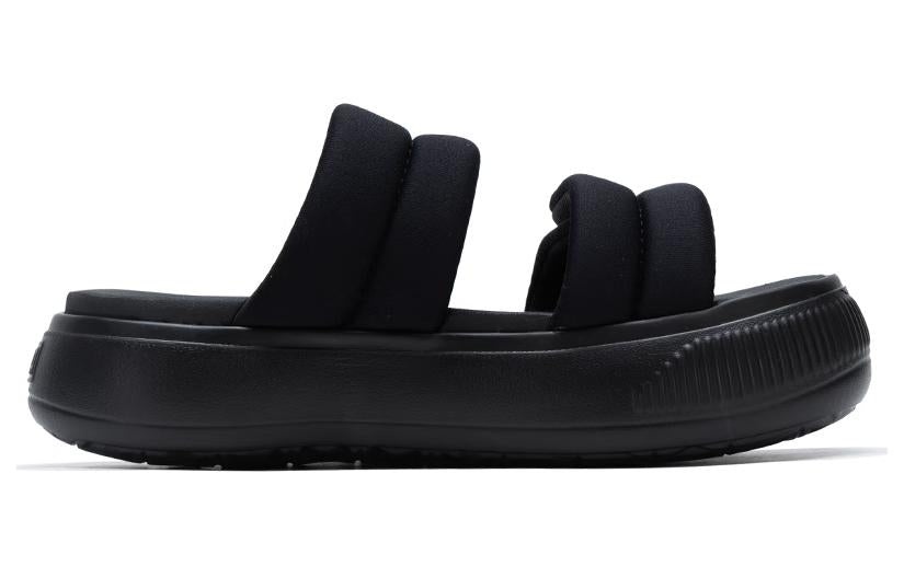 (WMNS) PUMA Mayu Puffy Slides 'Black' 399450-02 - 3