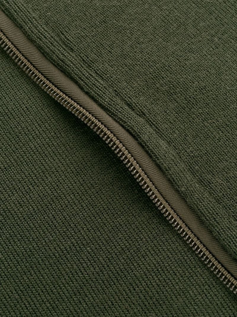 zip detail jacket - 7