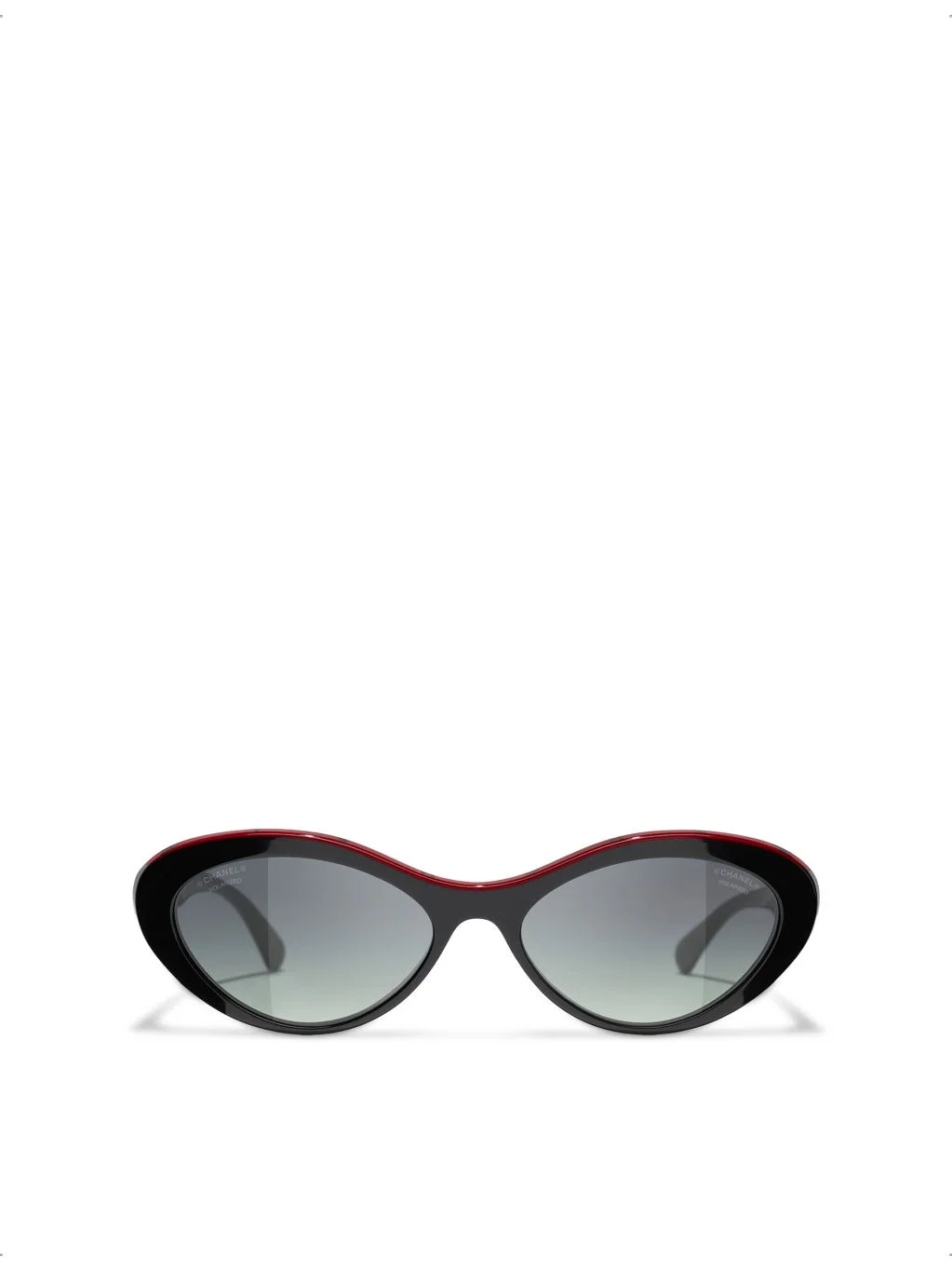 CH5416 Oval-Frame Acetate Sunglasses - 1