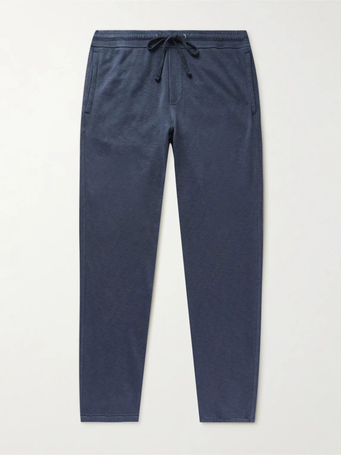 Straight-Leg Supima Cotton-Jersey Sweatpants - 1