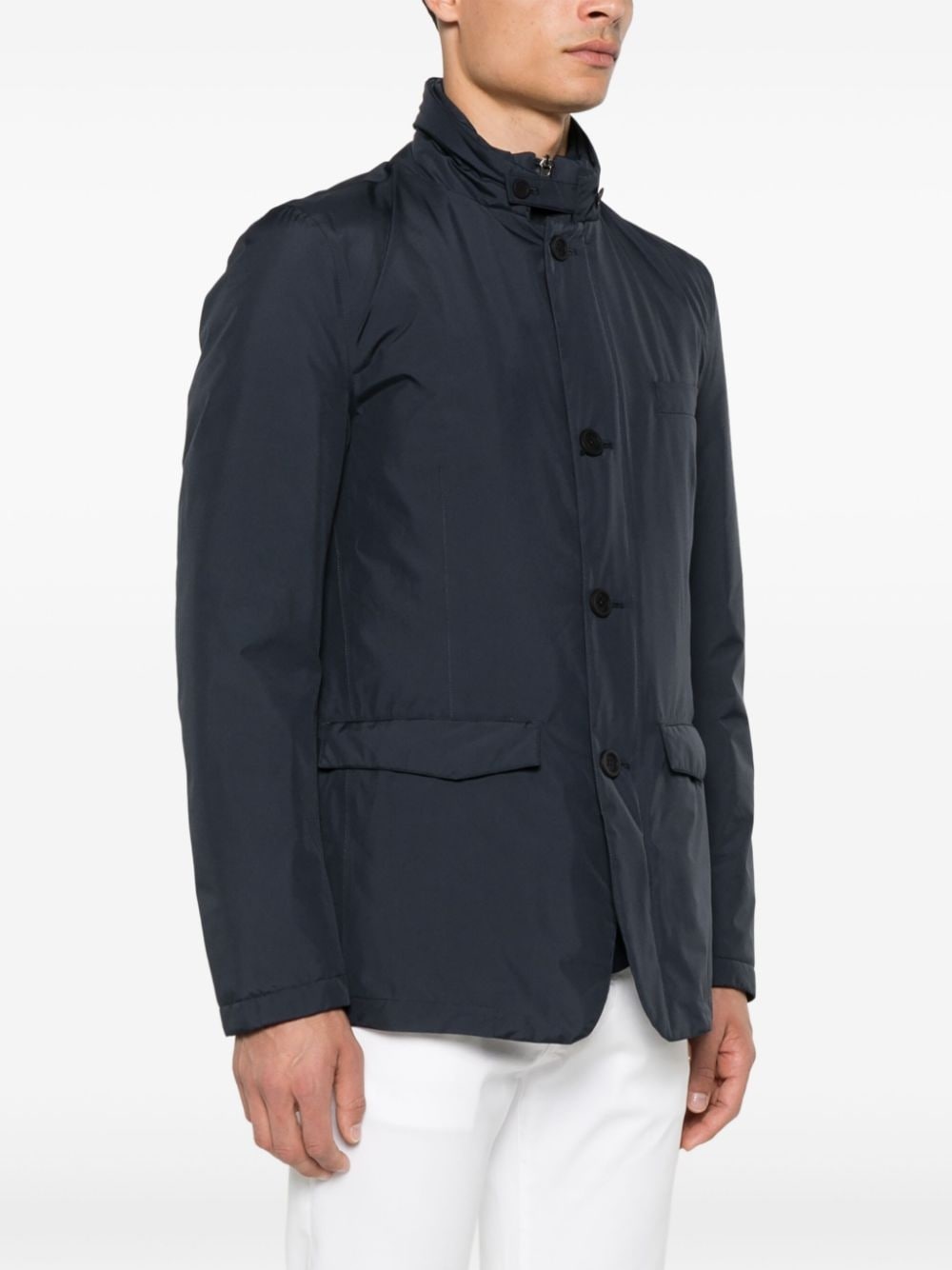 high-neck padded jacket - 3