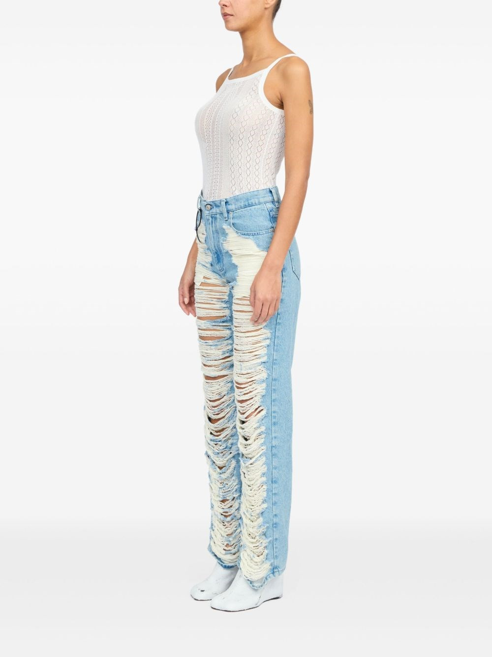 Denim cotton jeans - 3