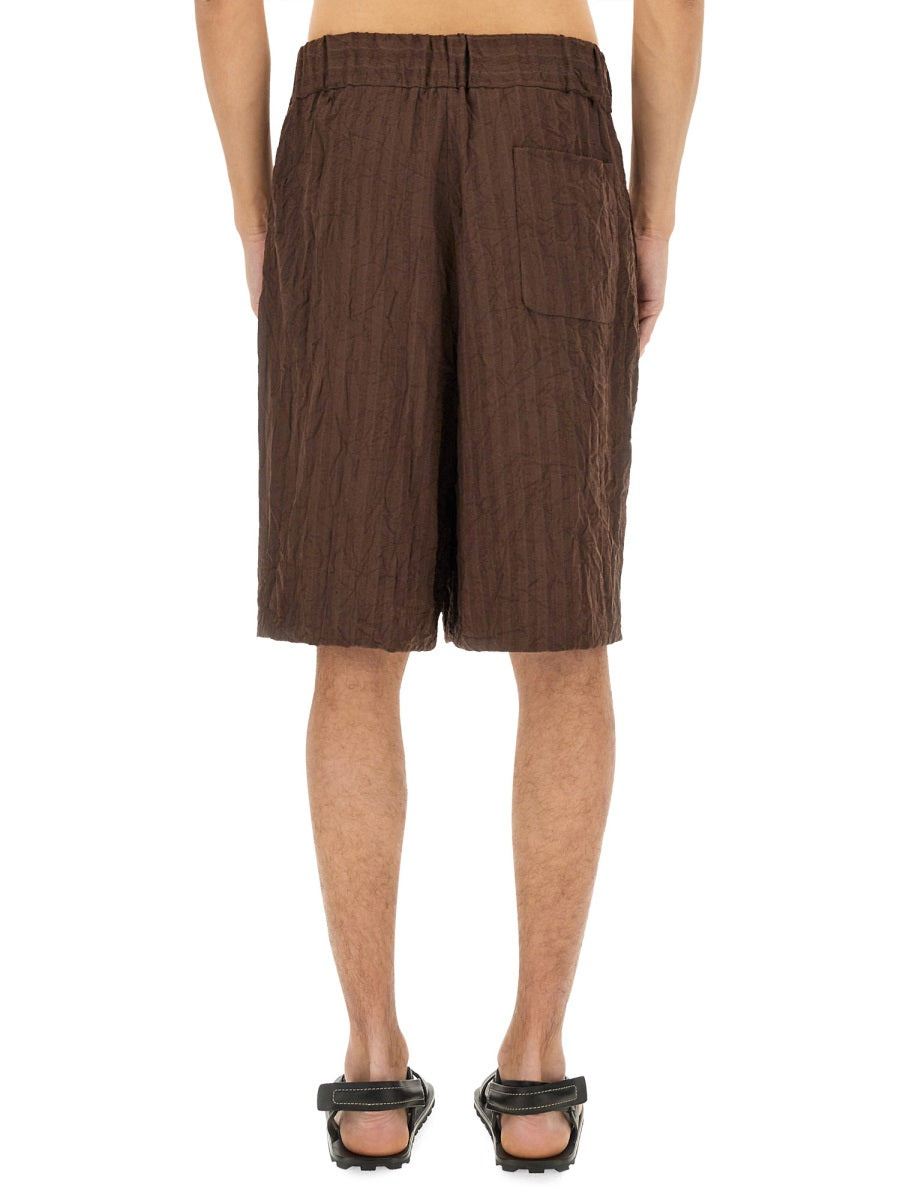 Dries Van Noten Men Short Pleated - 3
