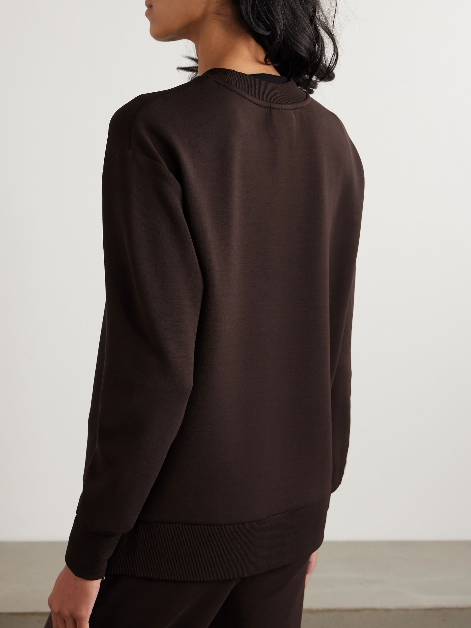 Gabriella DoubleSoft® sweatshirt Dark brown - 3