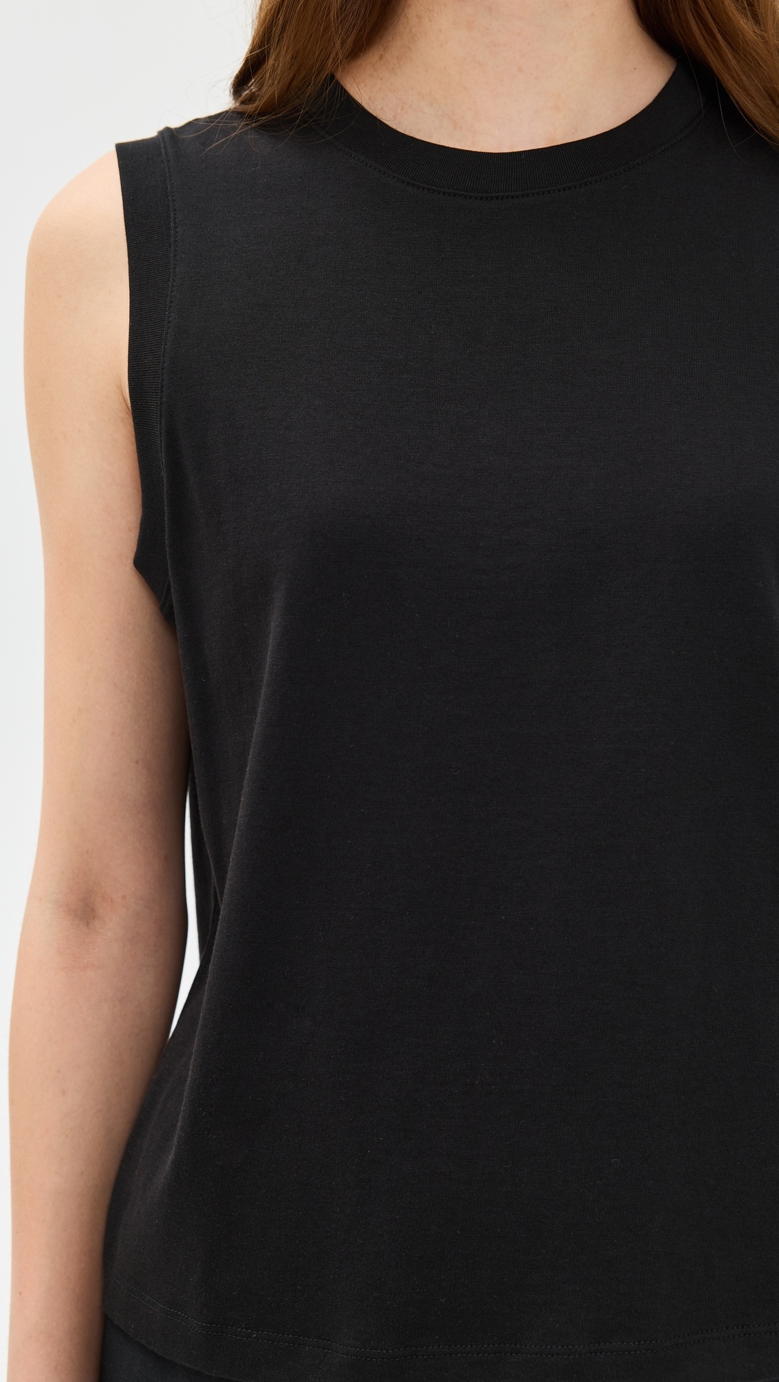 Crew Neck Muscle Tee - 5