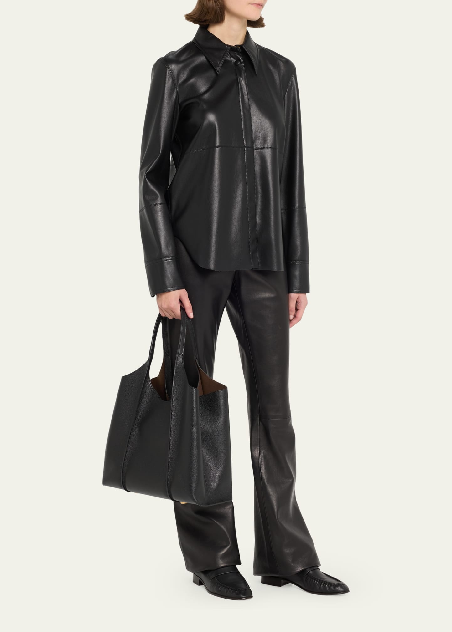 Amanda Leather Hobo Bag - 5