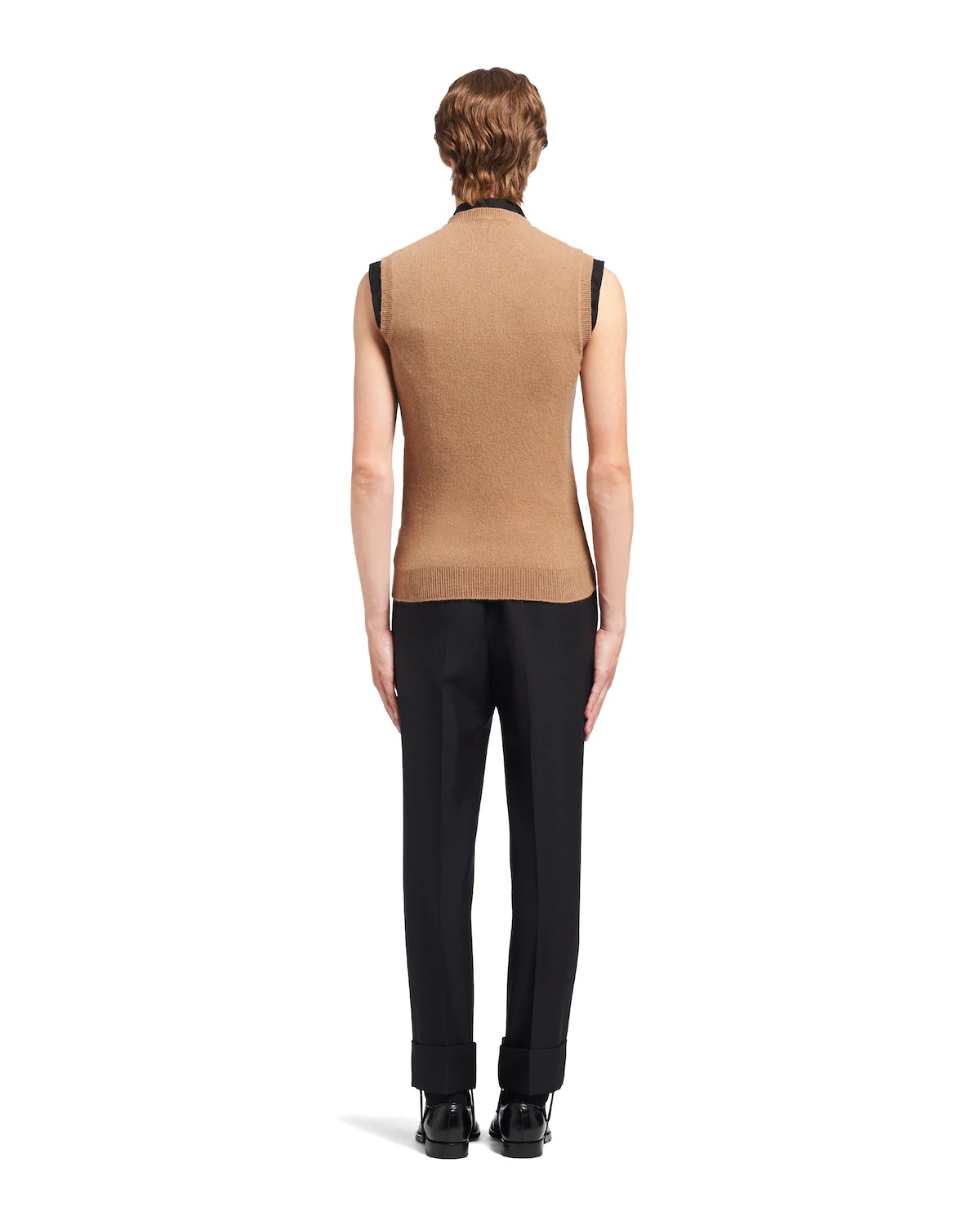 Stretch cashmere vest - 4