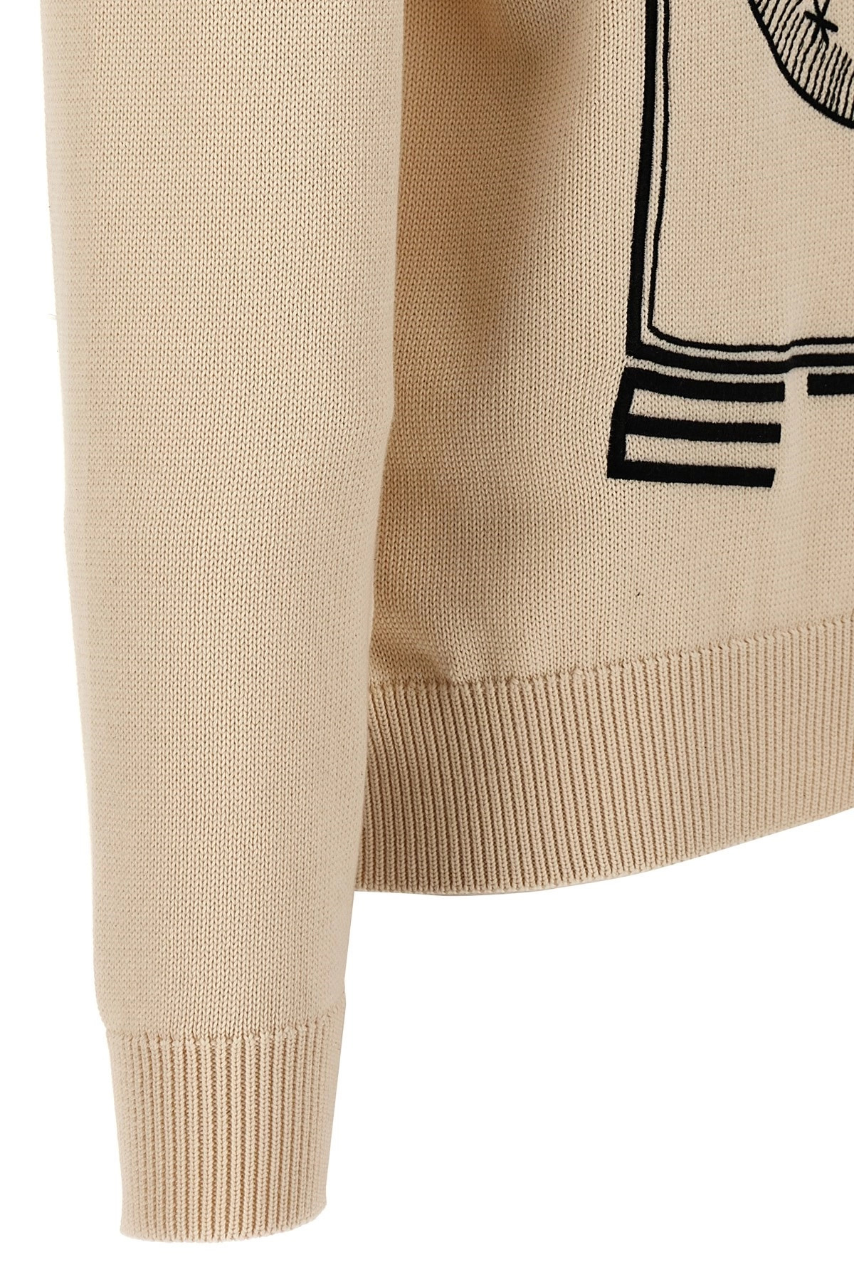 Logo embroidery sweater - 5