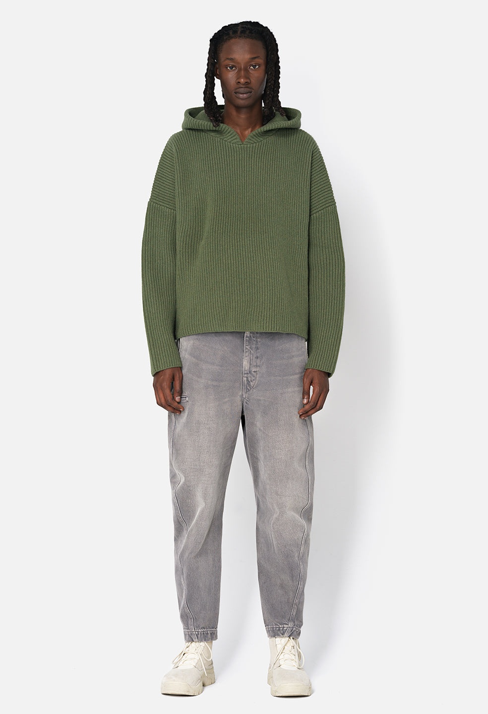 John Elliott DAKOTA KNIT PONCHO | REVERSIBLE