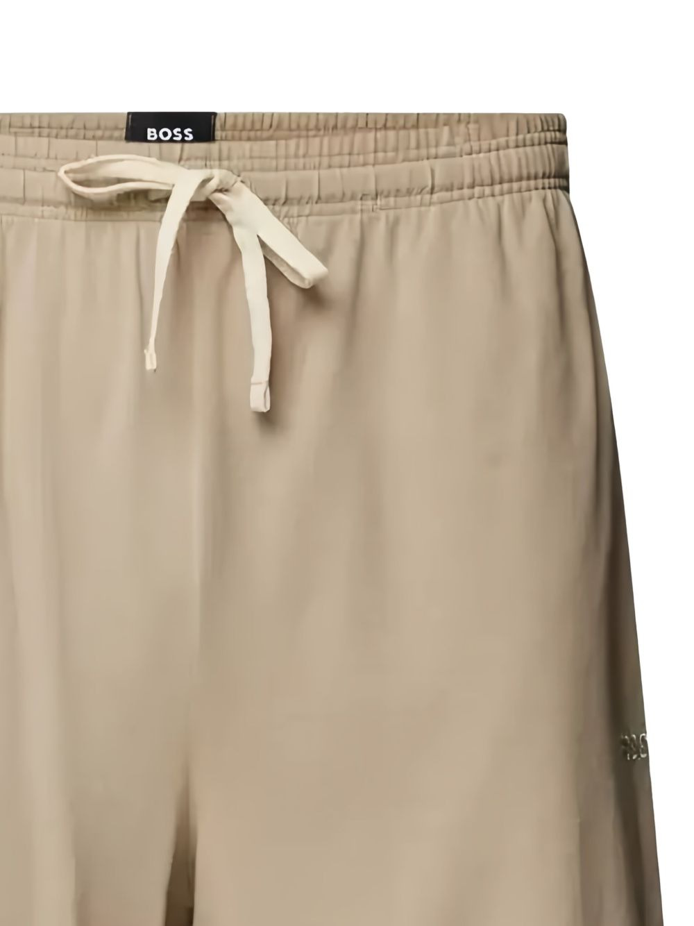 drawstring jersey shorts - 2