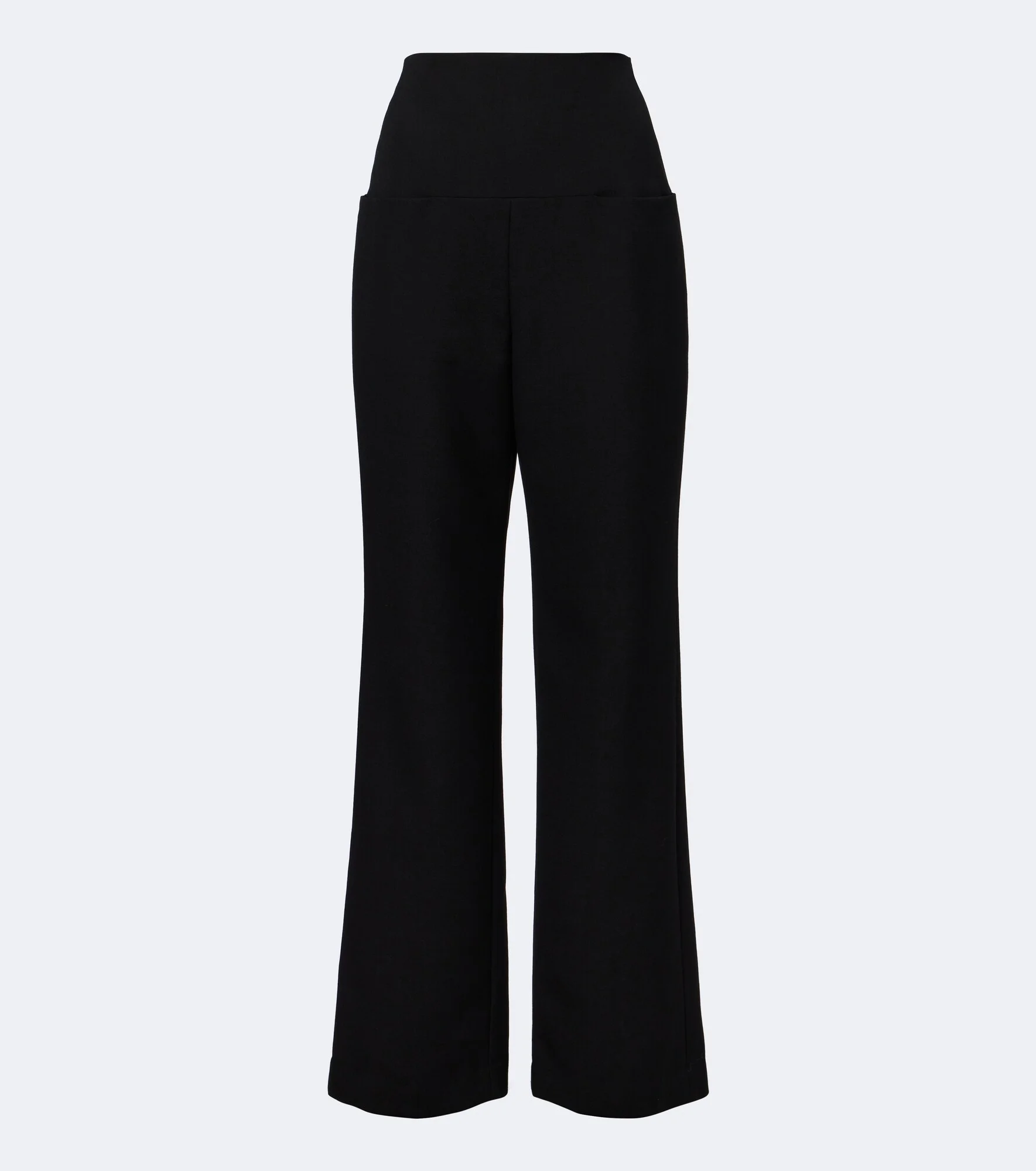 Wool straight pants - 1